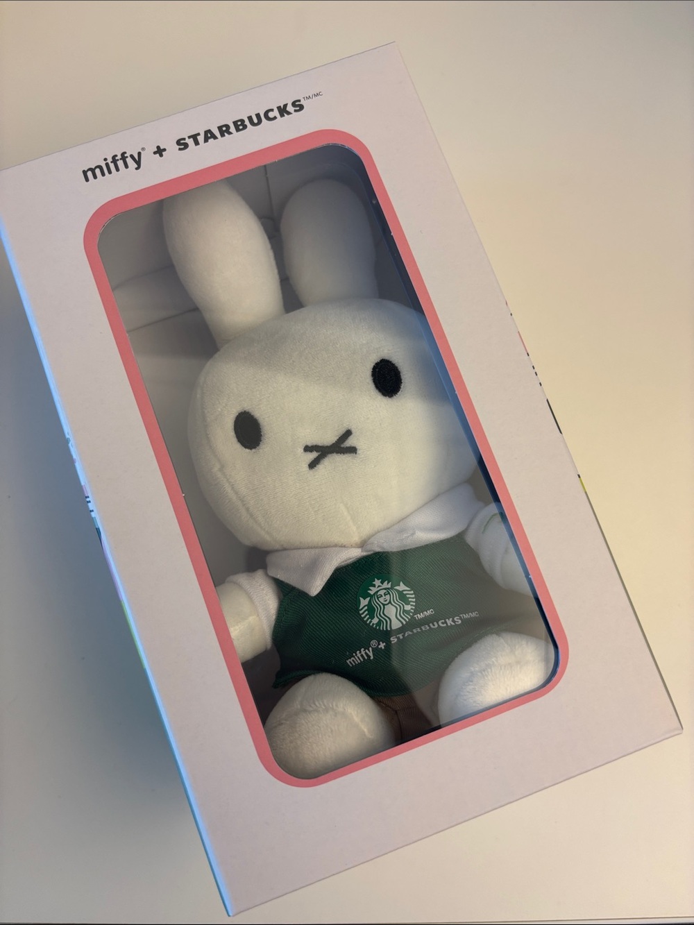Starbucks x Miffy Plush Bunny - White & Green